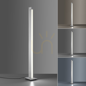 PURE-LINES 421-95 Floor Lamp, Silver, 1xLED 4 PURE-LINES 421-95 Floor Lamp, Silver, 1xLED small 4