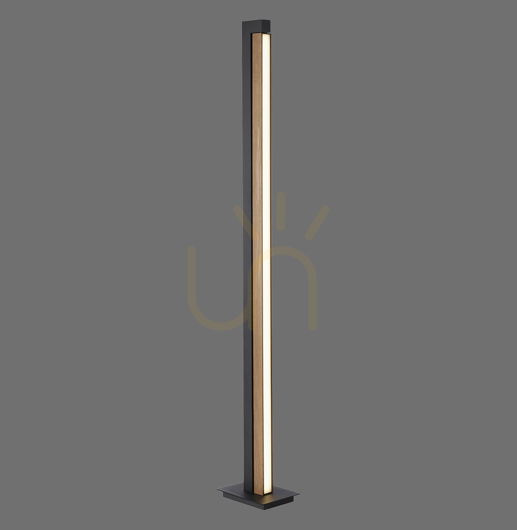 Check PURE-LINES 451-79 Floor Lamp, Wood, 1xLED PURE-LINES 451-79 Floor Lamp, Wood, 1xLED