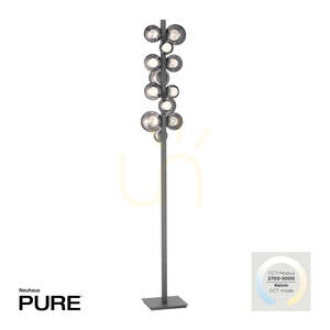 Floor Lamp 557-15 Gray 12xLED small 1