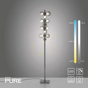 Floor Lamp 557-15 Gray 12xLED small 12