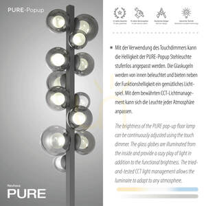 Floor Lamp 557-15 Gray 12xLED small 4