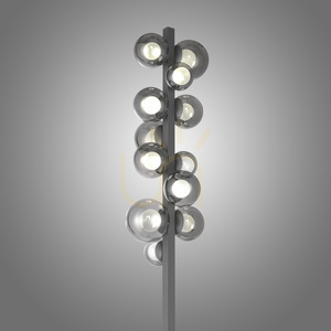 Floor Lamp 557-15 Gray 12xLED small 9