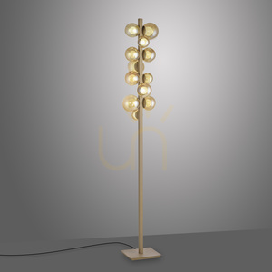 POPUP 557-97 Floor Lamp, Brown, 12 LEDs small 11