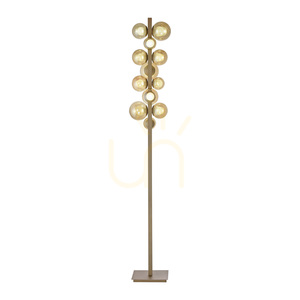 POPUP 557-97 Floor Lamp, Brown, 12 LEDs small 14