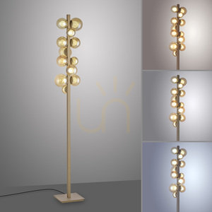 POPUP 557-97 Floor Lamp, Brown, 12 LEDs small 5