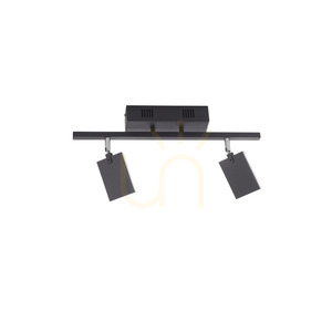 PURE-MIRA 6354-18 Black 2xLED Ceiling Light small 10