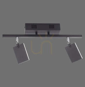 PURE-MIRA 6354-18 Black 2xLED Ceiling Light small 0