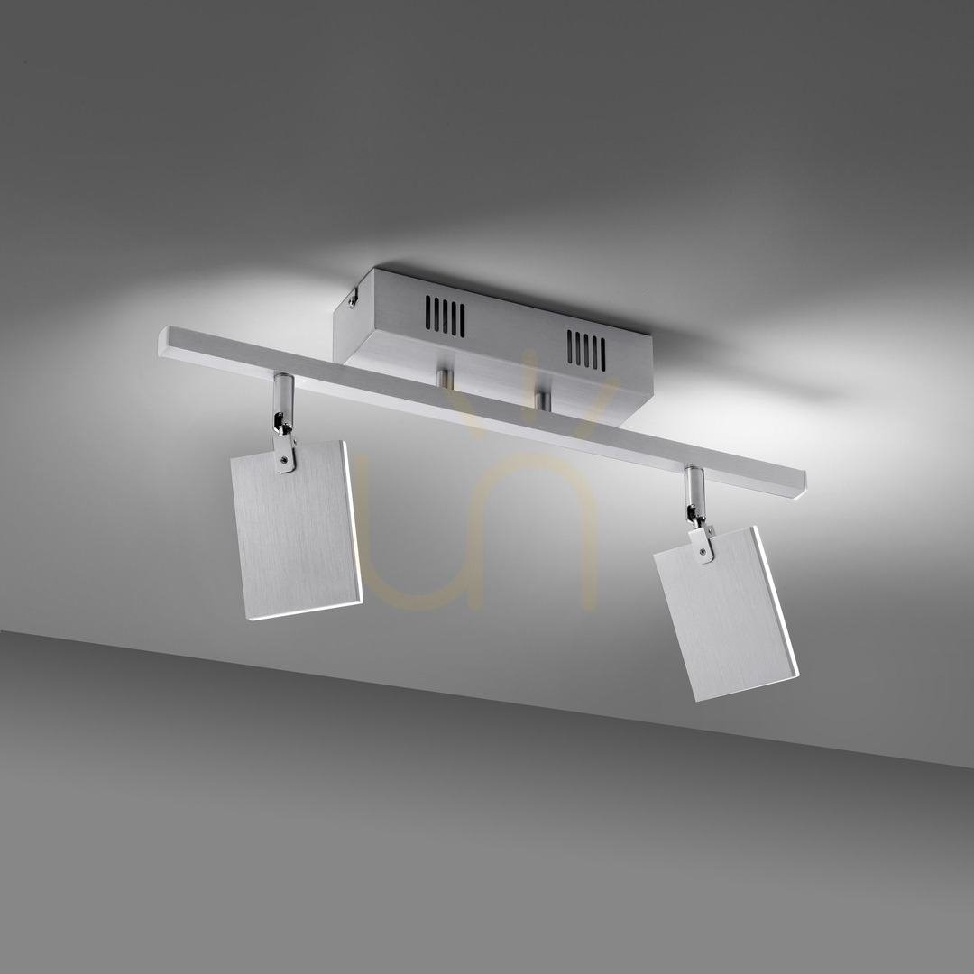 View PURE-MIRA 6354-95 Silver Ceiling Light, 2xLED PURE-MIRA 6354-95 Silver Ceiling Light, 2xLED