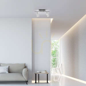 PURE-MIRA 6354-95 Silver Ceiling Light, 2xLED 2 PURE-MIRA 6354-95 Silver Ceiling Light, 2xLED small 2