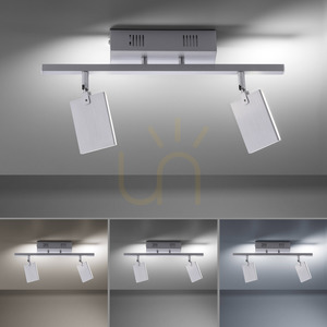 PURE-MIRA 6354-95 Silver Ceiling Light, 2xLED 4 PURE-MIRA 6354-95 Silver Ceiling Light, 2xLED small 4