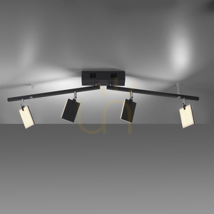 Ceiling light Paul Neuhaus PURE Mira 6356-18, black small 9