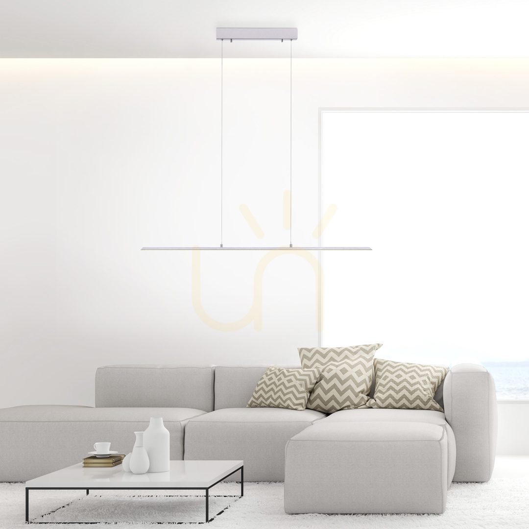 Preview PURE-LITE 8375-55 Silver 1xLED Pendant Light PURE-LITE 8375-55 Silver 1xLED Pendant Light