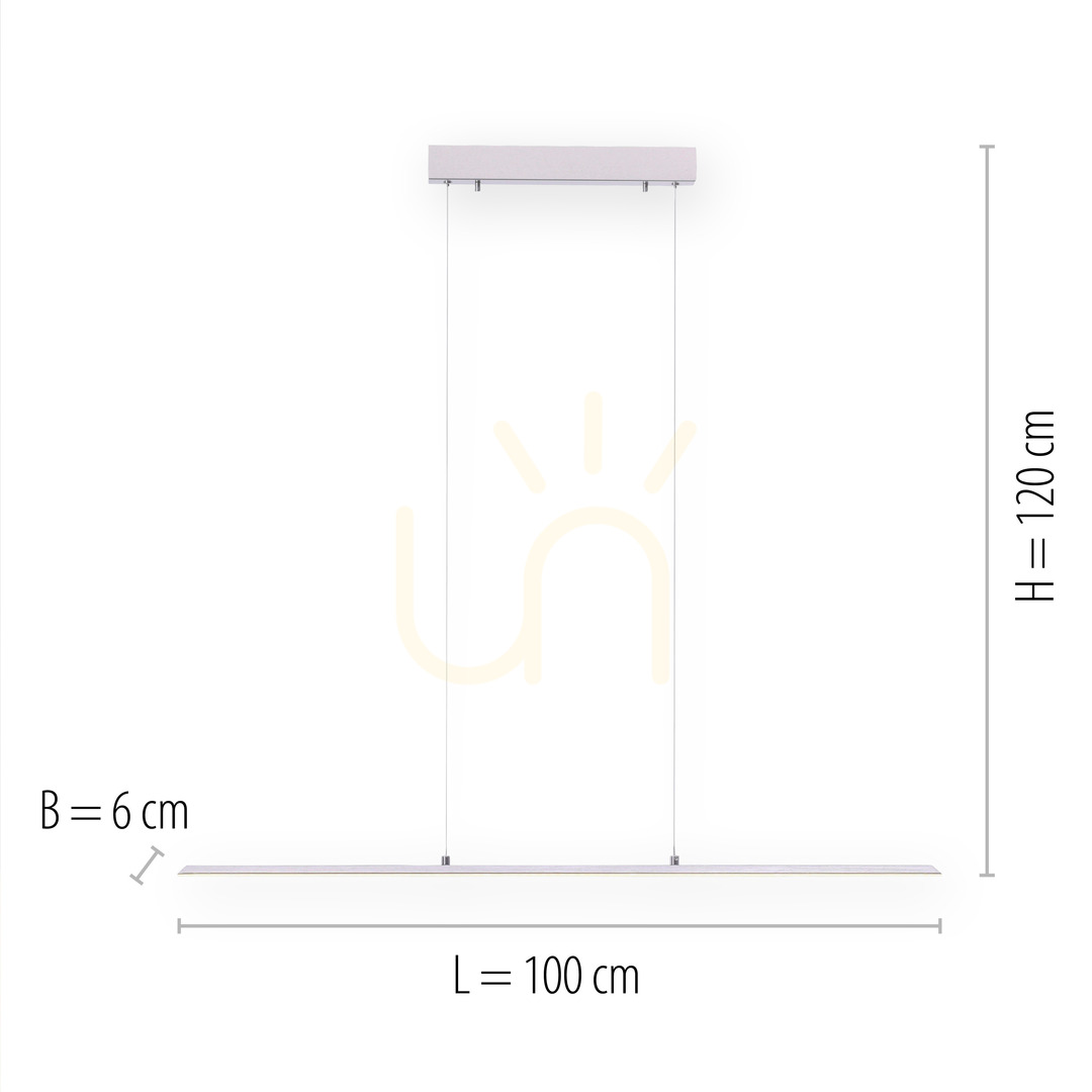 Preview PURE-LITE 8375-55 Silver 1xLED Pendant Light PURE-LITE 8375-55 Silver 1xLED Pendant Light