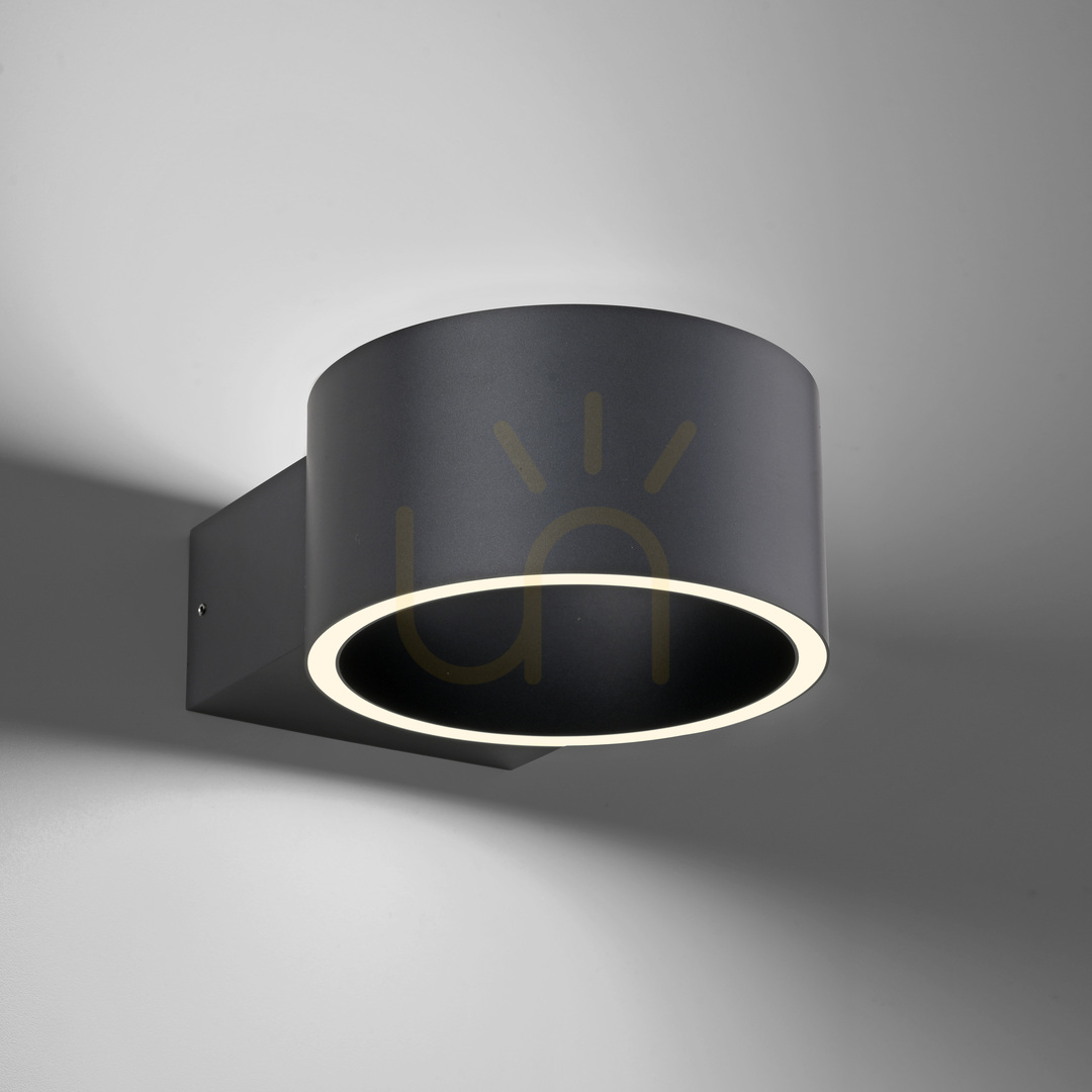 Check PURE CLIPSE 8561-15 Wall Sconce, Gray, 2xLED PURE CLIPSE 8561-15 Wall Sconce, Gray, 2xLED