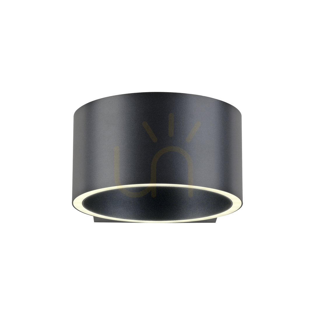 View PURE CLIPSE 8561-15 Wall Sconce, Gray, 2xLED PURE CLIPSE 8561-15 Wall Sconce, Gray, 2xLED