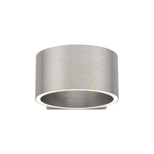 PURE CLIPSE 8561-95 Silver 2xLED Wall Sconce small 16