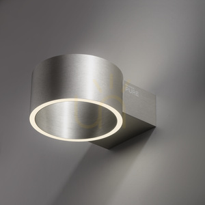 PURE CLIPSE 8561-95 Silver 2xLED Wall Sconce small 5