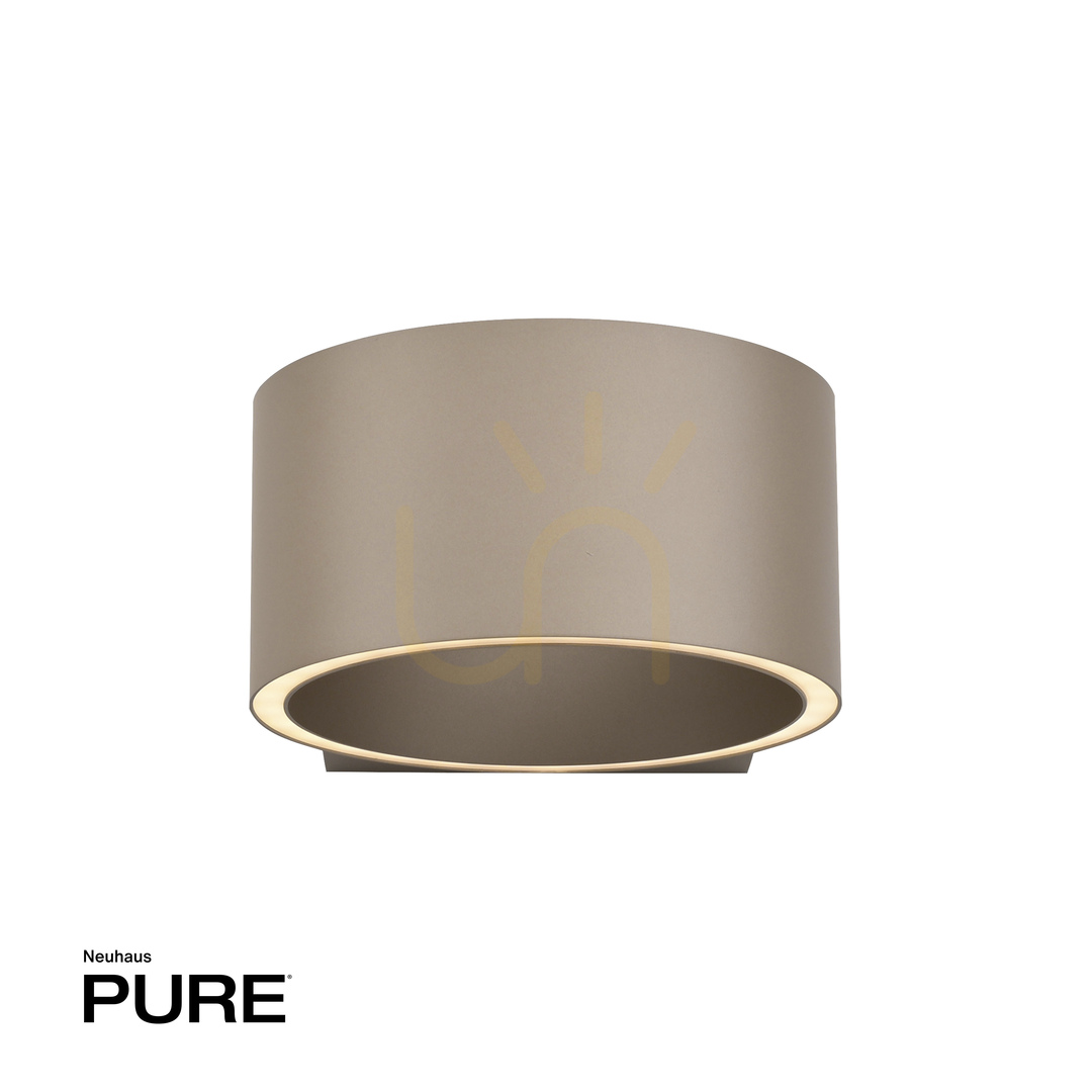 View PURE CLIPSE 8561-97 Brown 2xLED Wall Sconce PURE CLIPSE 8561-97 Brown 2xLED Wall Sconce