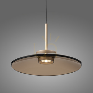 PURE MOON 2194-97 Brown 4xLED Pendant Light small 4