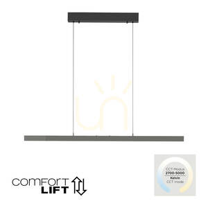 ADRIANA COMFORT LIFT 2598-13 Anthracite 1xLED Pendant Light 1 ADRIANA COMFORT LIFT 2598-13 Anthracite 1xLED Pendant Light small 1