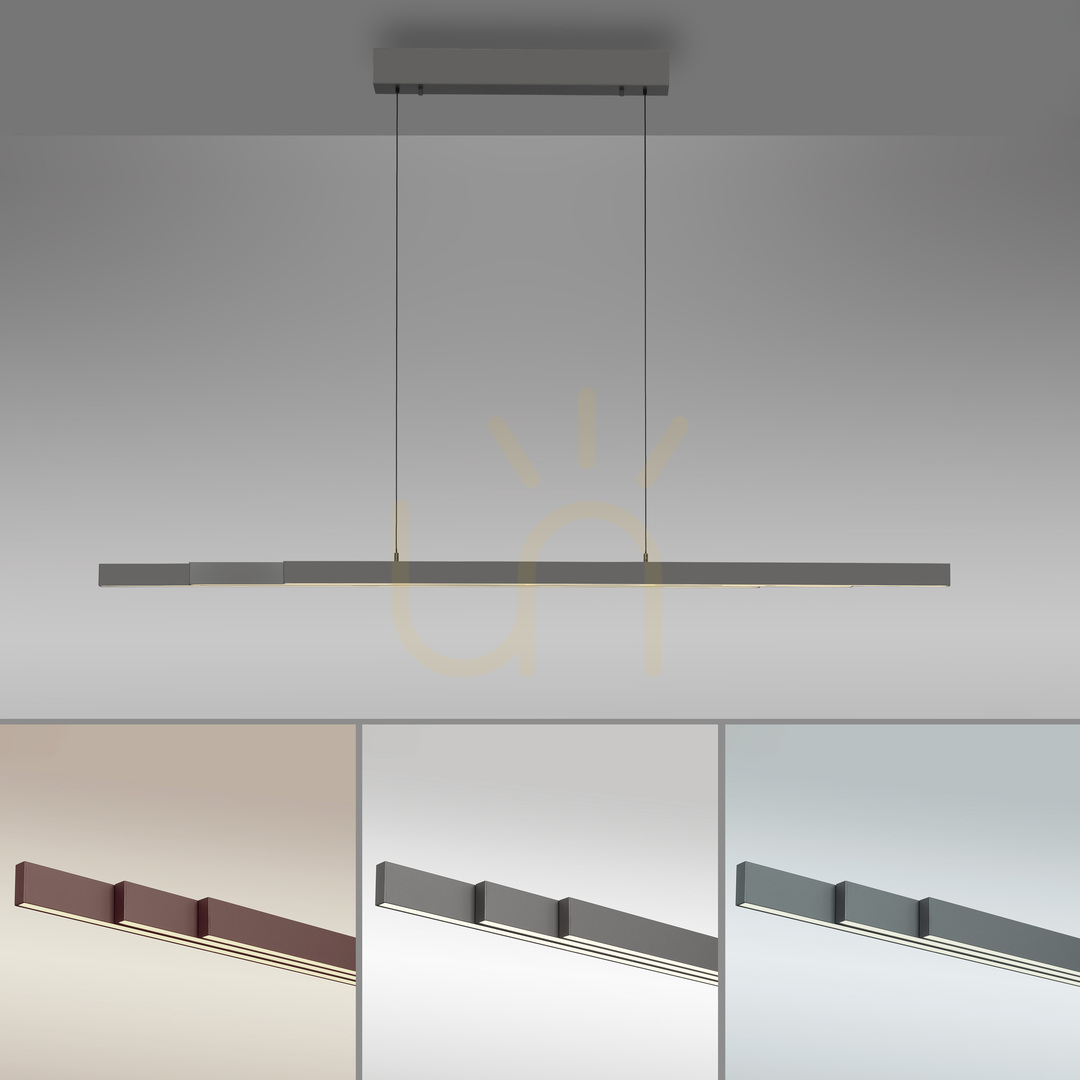 Check ADRIANA COMFORT LIFT 2598-13 Anthracite 1xLED Pendant Light ADRIANA COMFORT LIFT 2598-13 Anthracite 1xLED Pendant Light