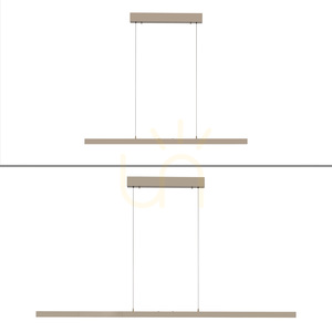 ADRIANA COMFORT LIFT 2598-97 Brass 1xLED Pendant Light small 14