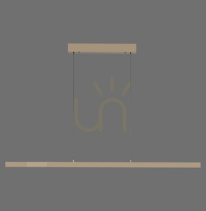 ADRIANA COMFORT LIFT 2598-97 Brass 1xLED Pendant Light small 0