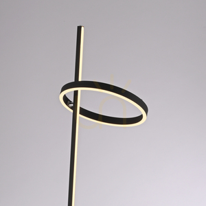 RITUS 15397-18 Floor Lamp, Black, 2xLED small 10