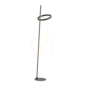 RITUS 15397-18 Floor Lamp, Black, 2xLED small 12