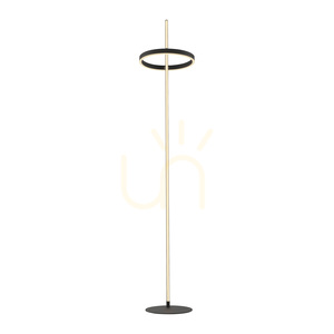 RITUS 15397-18 Floor Lamp, Black, 2xLED small 13