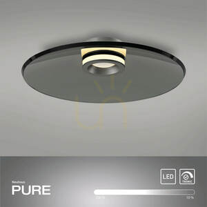 PURE MOON 6095-15 Ceiling Light, Gray, 2xLED small 1