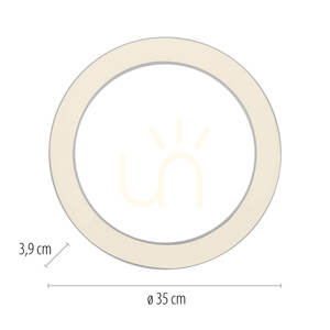 PURE LINES ROUND 6310-16 Ceiling Light, White, 1xLED 1 PURE LINES ROUND 6310-16 Ceiling Light, White, 1xLED small 1