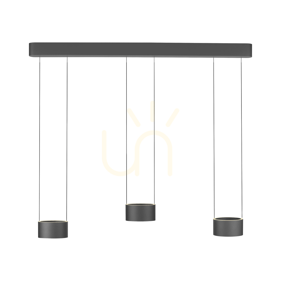 Display PURE CLIPSE 2473-15 Gray 6xLED Pendant Light PURE CLIPSE 2473-15 Gray 6xLED Pendant Light