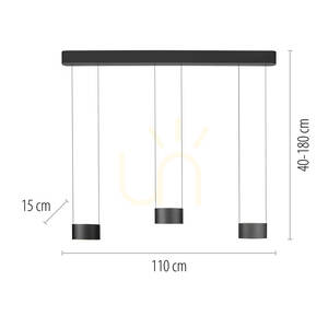 PURE CLIPSE 2473-15 Gray 6xLED Pendant Light 9 PURE CLIPSE 2473-15 Gray 6xLED Pendant Light small 9