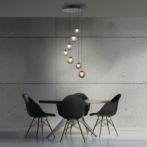 PURE POPUP 2587-15 Gray 7xLED Pendant Light 7 PURE POPUP 2587-15 Gray 7xLED Pendant Light small 7