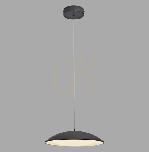 Check LENTE14606-18 Black 1xLED Pendant Light