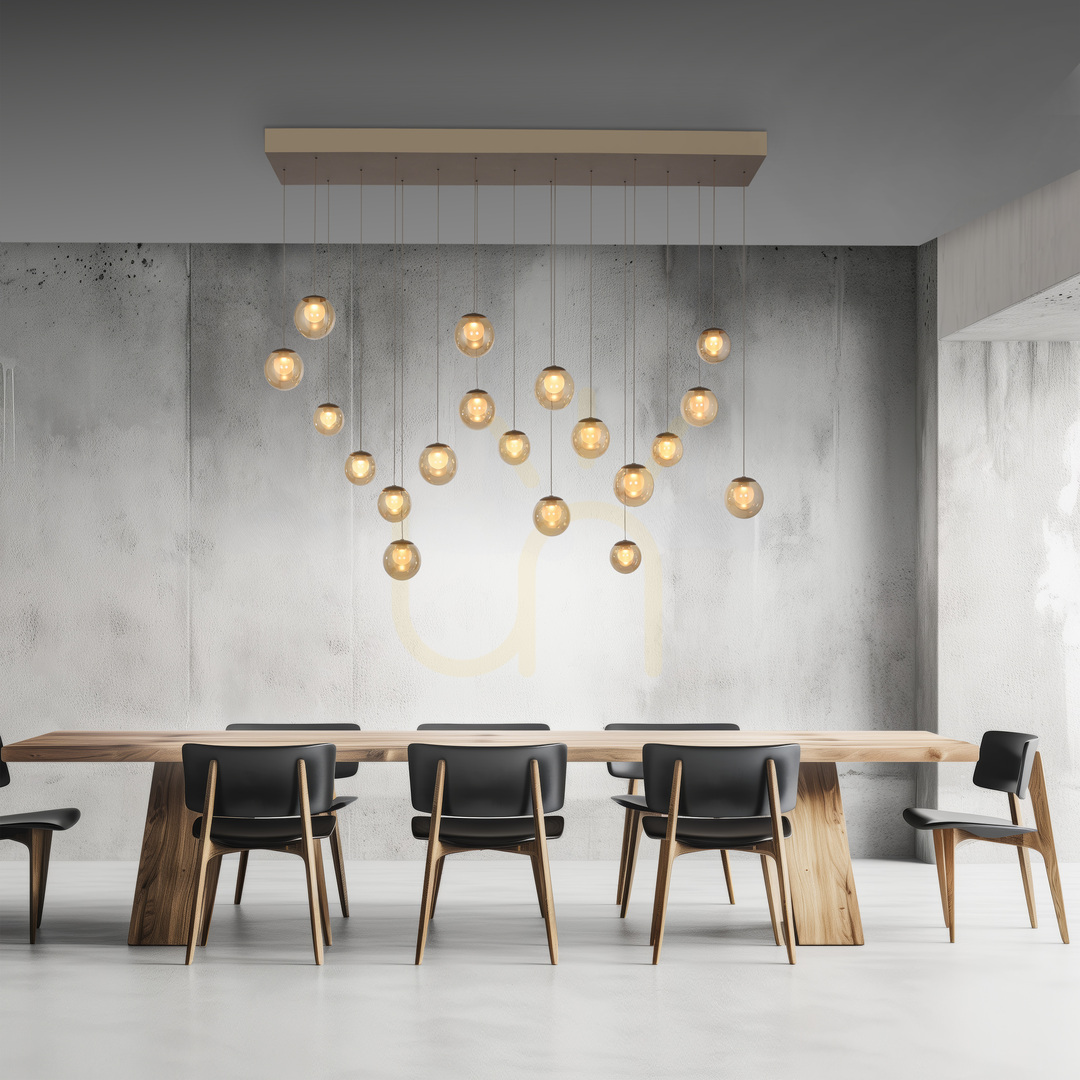 Display PURE POPUP 2589-97 Brown 19xLED Pendant Light PURE POPUP 2589-97 Brown 19xLED Pendant Light