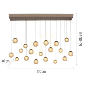 PURE POPUP 2589-97 Brown 19xLED Pendant Light 7 PURE POPUP 2589-97 Brown 19xLED Pendant Light small 7