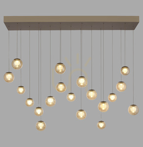 PURE POPUP 2589-97 Brown 19xLED Pendant Light 0 PURE POPUP 2589-97 Brown 19xLED Pendant Light small 0