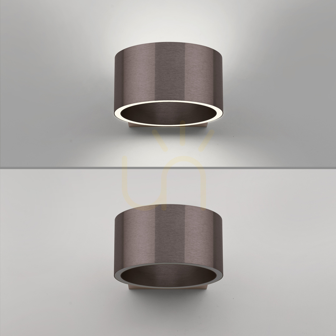 Check PURE CLIPSE 8561-34 Brown 2xLED Wall Sconce PURE CLIPSE 8561-34 Brown 2xLED Wall Sconce