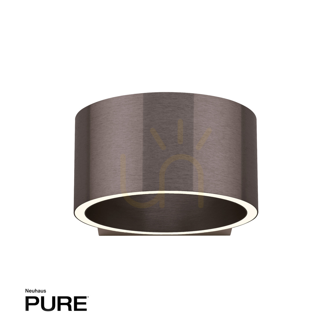 Check PURE CLIPSE 8561-34 Brown 2xLED Wall Sconce PURE CLIPSE 8561-34 Brown 2xLED Wall Sconce