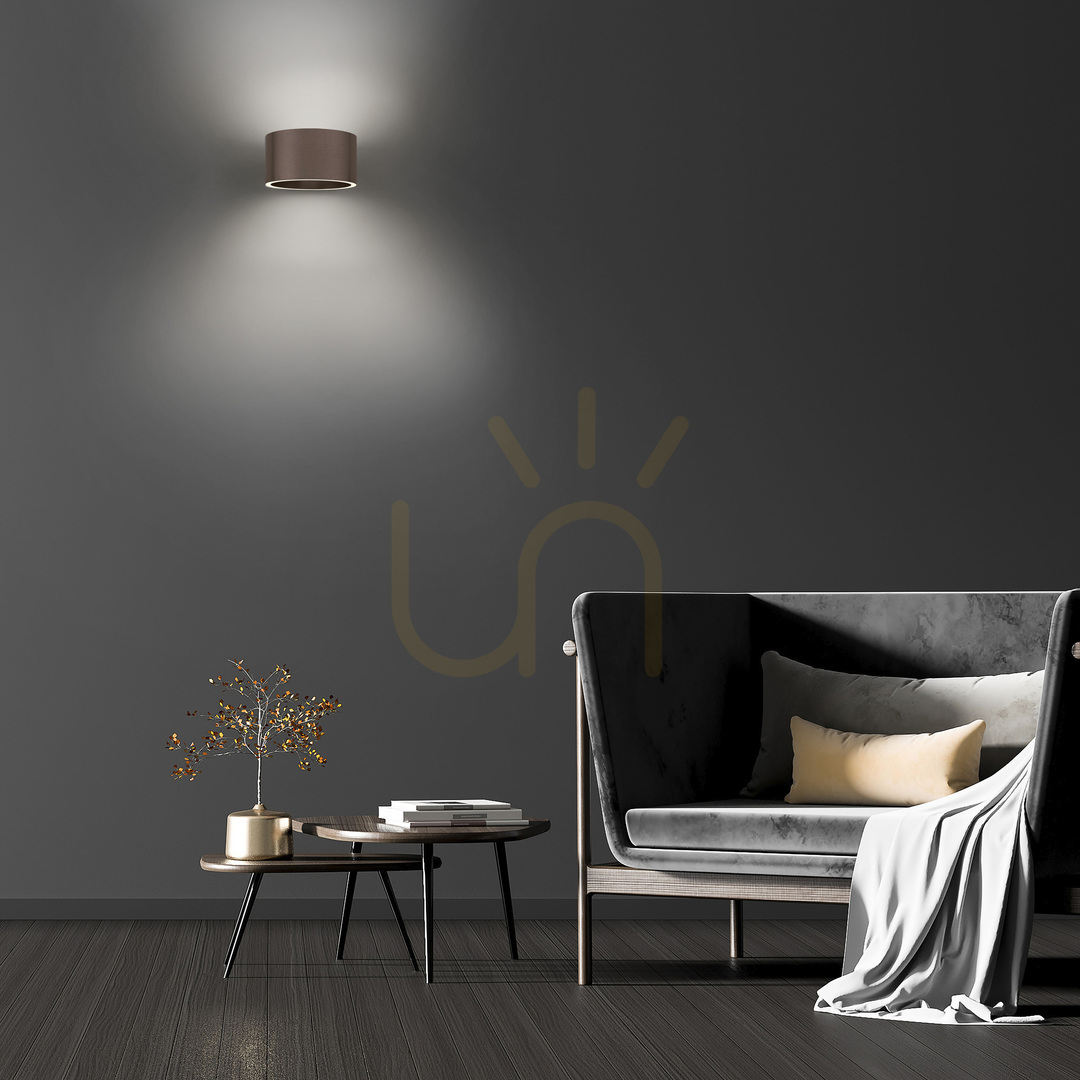 Show PURE CLIPSE 8561-34 Brown 2xLED Wall Sconce PURE CLIPSE 8561-34 Brown 2xLED Wall Sconce