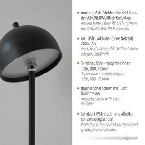 BELLIS 19245-18 Floor Lamp, Black, 1xLED 5 BELLIS 19245-18 Floor Lamp, Black, 1xLED small 5