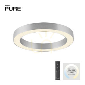 PURE LINES ROUND 6310-95 Ceiling Light, Silver, 1xLED 2 PURE LINES ROUND 6310-95 Ceiling Light, Silver, 1xLED small 2