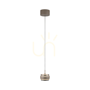 PURE FALLING RINGS 2503-97 Brown 1xLED Pendant Light small 3