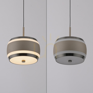 PURE FALLING RINGS 2503-97 Brown 1xLED Pendant Light small 6