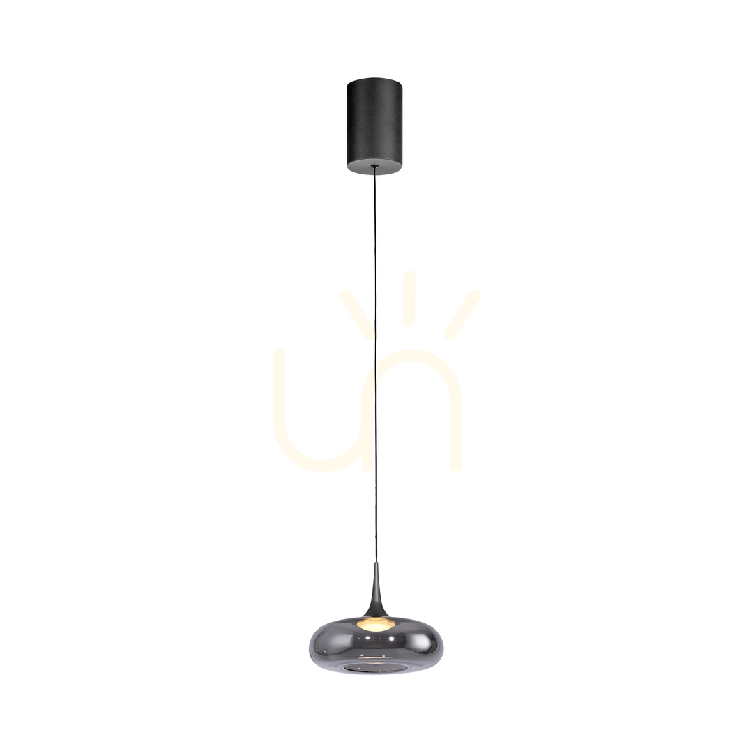 Show POSH 15692-15 Gray 1xLED Pendant Light POSH 15692-15 Gray 1xLED Pendant Light