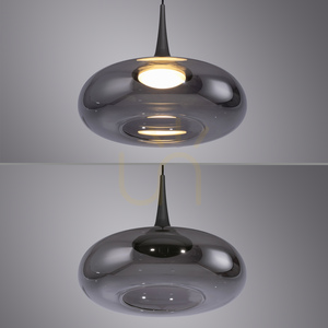 POSH 15692-15 Gray 1xLED Pendant Light 5 POSH 15692-15 Gray 1xLED Pendant Light small 5
