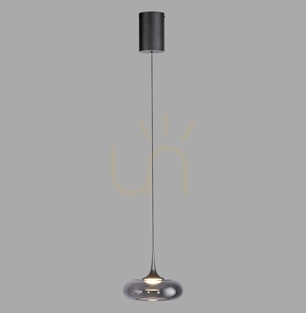 Check POSH 15692-15 Gray 1xLED Pendant Light POSH 15692-15 Gray 1xLED Pendant Light
