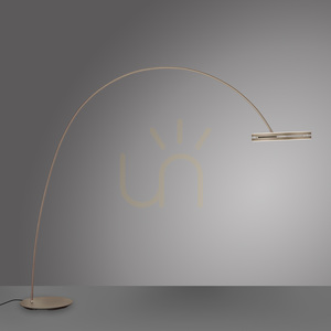 PURE LOOP-BOW 561-97 Floor Lamp, Brown, 2xLED small 0